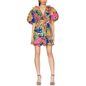 Love The Label 'Remy' Blue Cotton Dress Size M